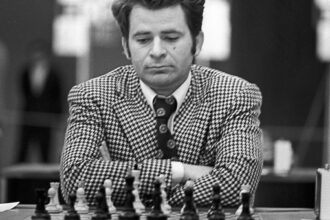Foto del Gran Maestro y Campeón del Mundo de Ajedrez Boris Spassky.