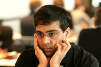 Foto del Gran Maestro y Campeón del Mundo de Ajedrez Viswanathan Anand.
