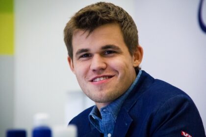 Foto del Gran Maestro y Campeón del Mundo de Ajedrez Magnus Carlsen.