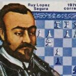 Foto del Gran Maestro y Campeón del Mundo de Ajedrez Ruy Lopez De Segura.