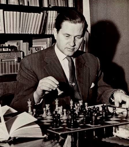 Foto del Gran Maestro de Ajedrez Paul Keres.