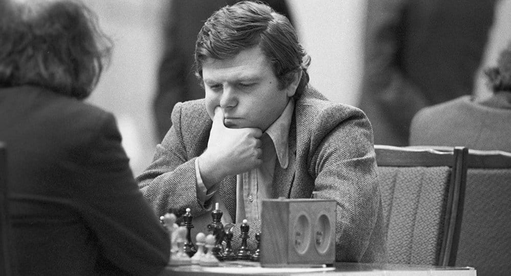 Foto del Gran Maestro de Ajedrez Viktor Kupreichik.