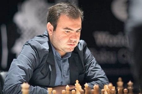 Foto del Gran Maestro de Ajedrez Shakhriyar Mamedyarov.