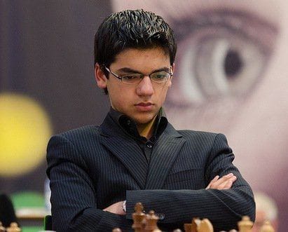 Foto del Gran Maestro de Ajedrez Anish Giri.